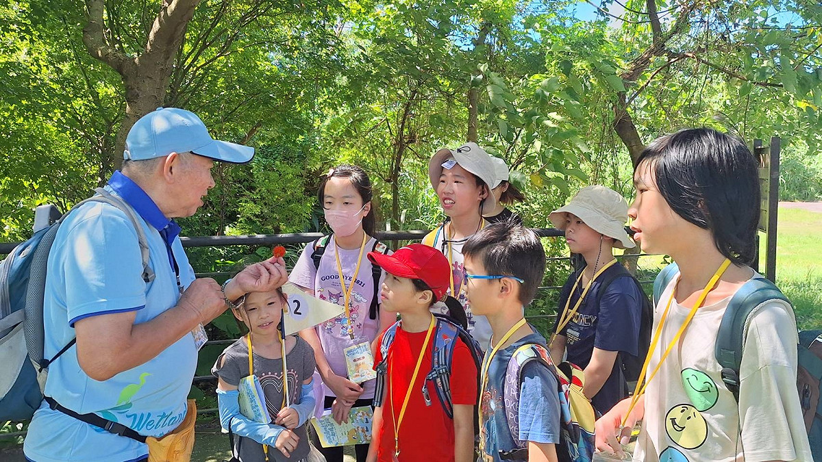 孩子們將透過親身體驗與探索，深度理解城市綠肺運作的奧秘。 圖：高灘地工程管理處／提供