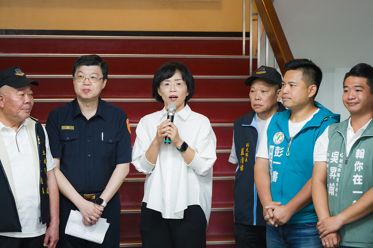 立法委員蘇巧慧今（5）日出席新北市政府警察局土城分局舉辦「2026年警察節捐血活動」。 圖：蘇巧慧辦公室提供