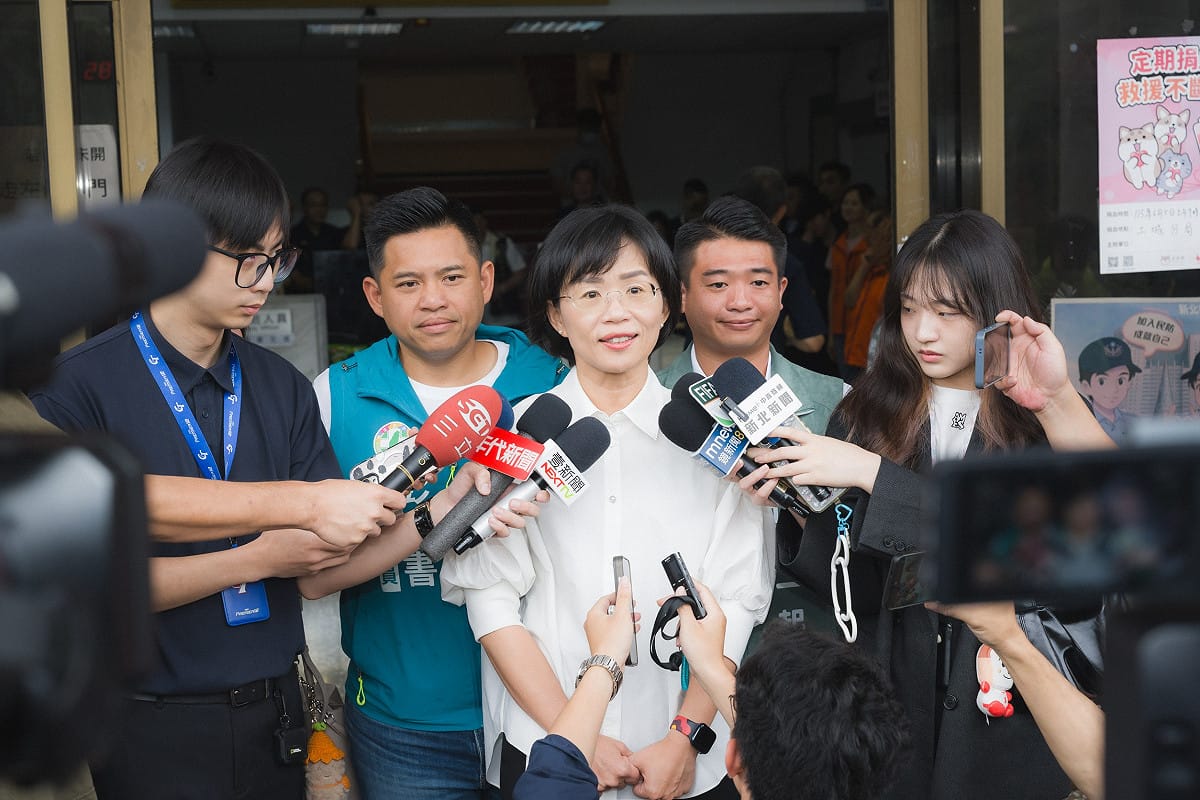 民進黨新北市長參選人蘇巧慧5日受訪強調，自己從沒攻擊對手，也不曾授意他人攻擊對手。 圖：蘇巧慧辦公室/提供