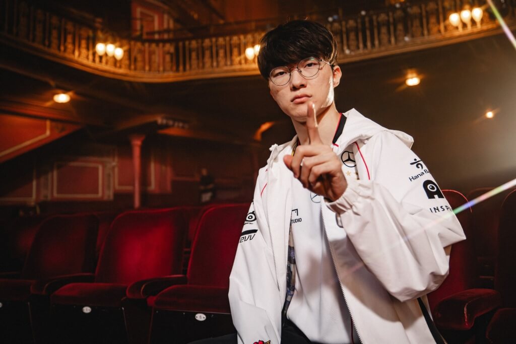 韓國電競選手「Faker」李相赫。（圖取自facebook.com/@lolpacificTW/）