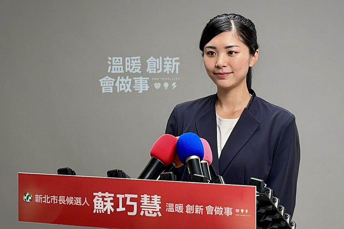 蘇巧慧競選辦公室發言人吳思萱。 圖：蘇巧慧競辦提供