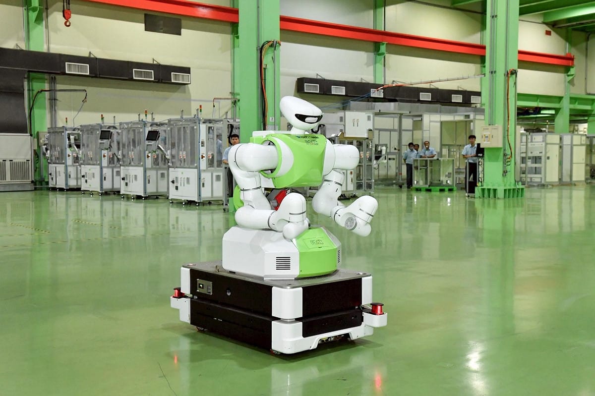 智慧機器人。 圖：行政院提供