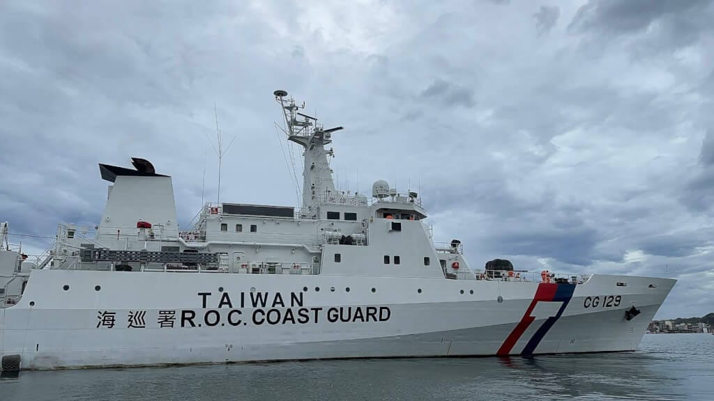 圖為海巡署高雄艦。（海洋委員會海巡署提供）