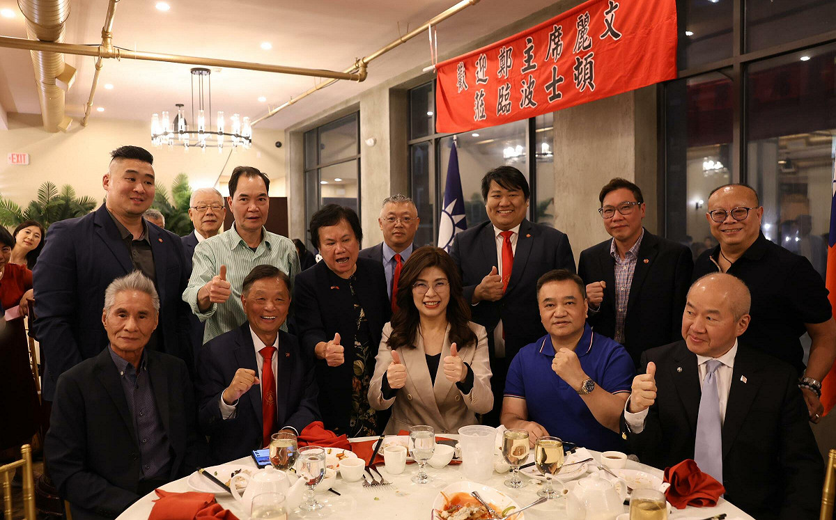 吳瑟致觀點》鄭麗文迷航記！訪美被視為「北京的人」 台灣最大在野黨竟墮落至此，不勝唏噓！