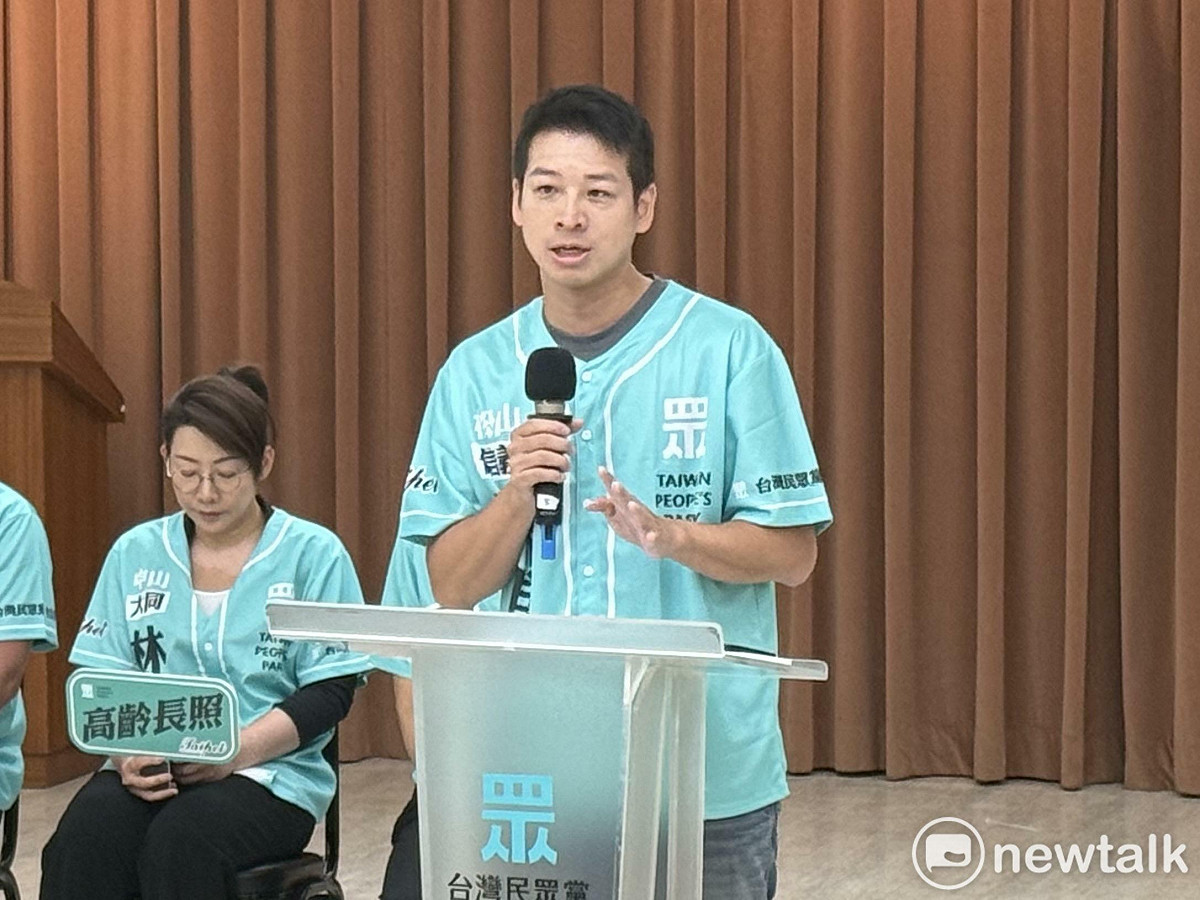 民眾黨台北市松山信義區議員參選人許甫。 圖：周煊惠 / 攝