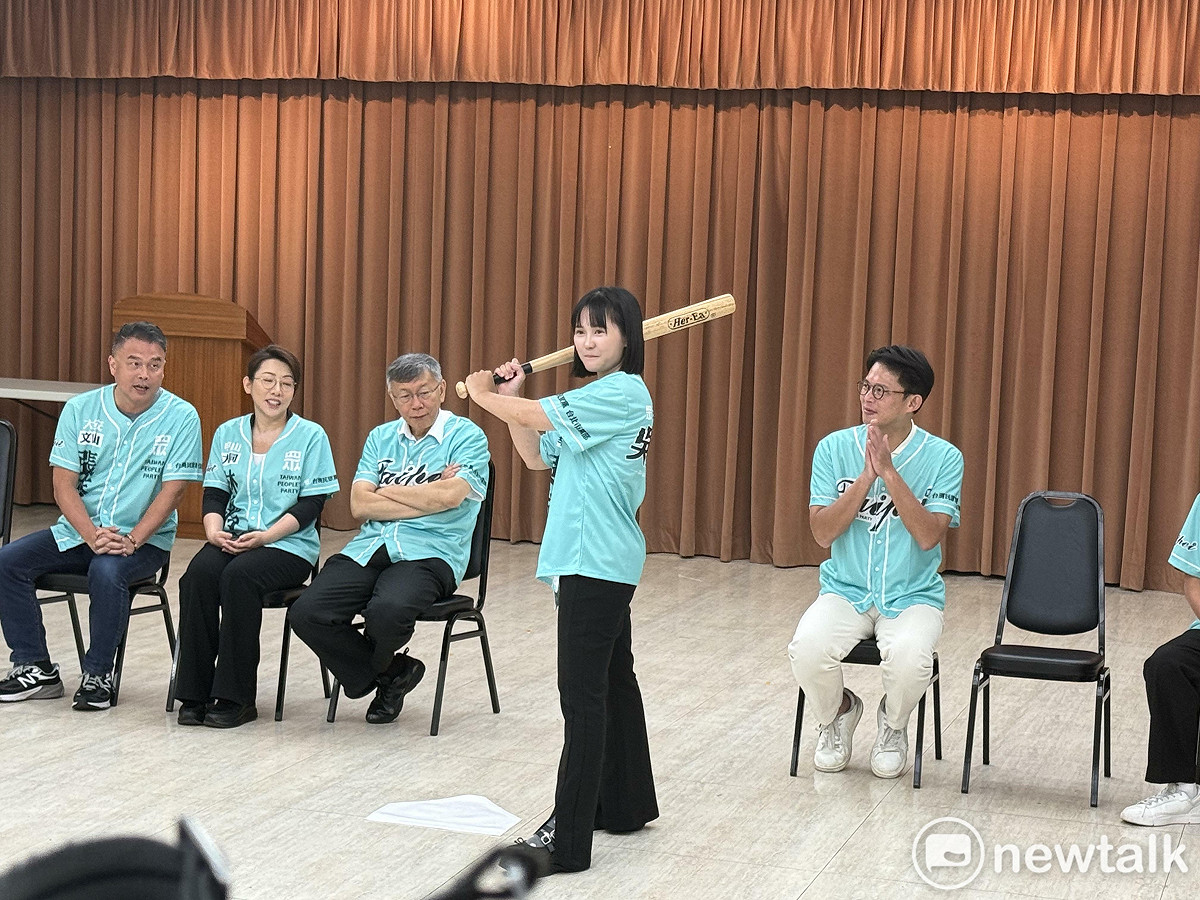 民眾黨台北市中正萬華區議員參選人吳怡萱。 圖：周煊惠 / 攝