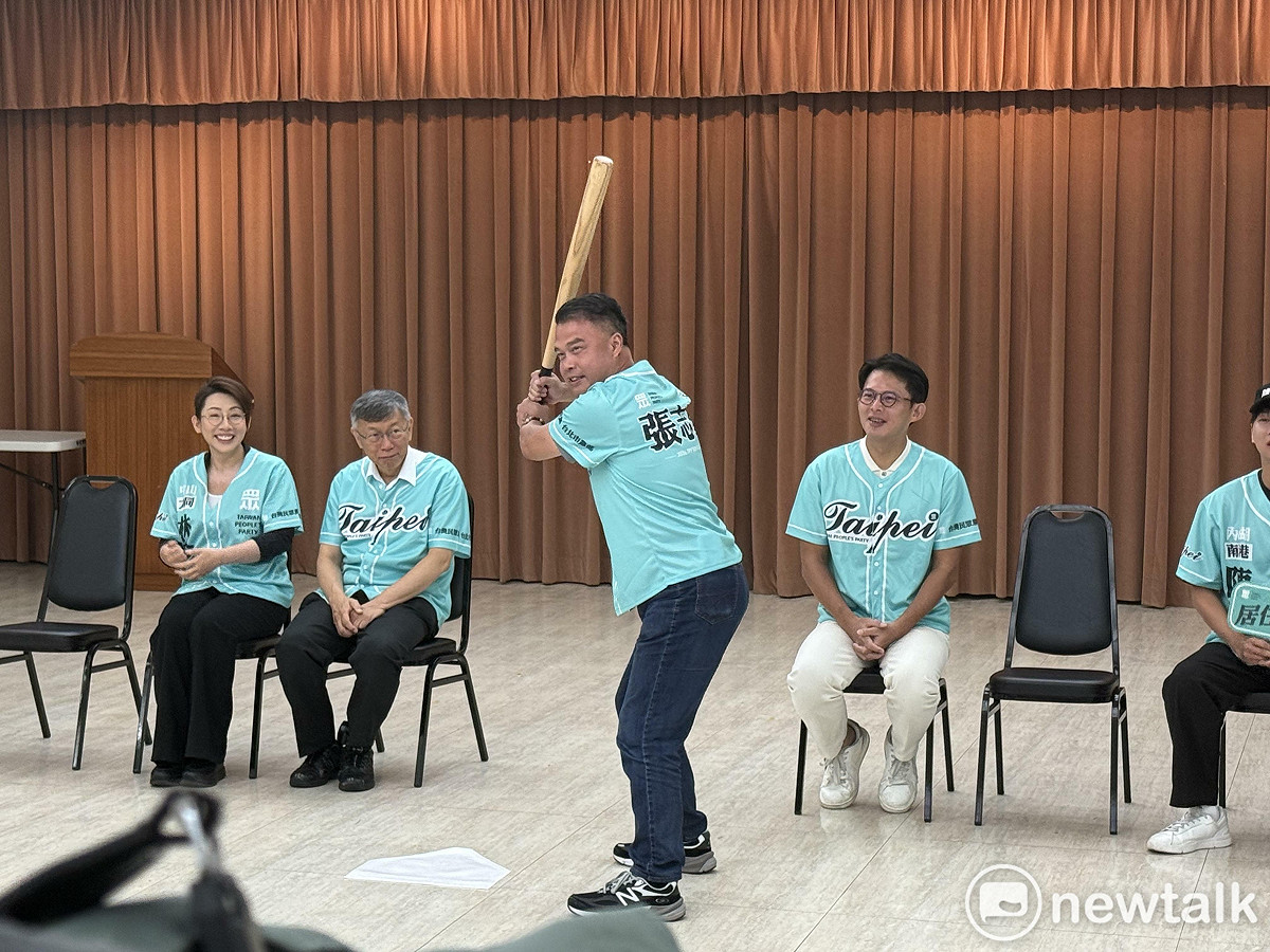 民眾黨台北市大安文山區議員張志豪。 圖：周煊惠 / 攝