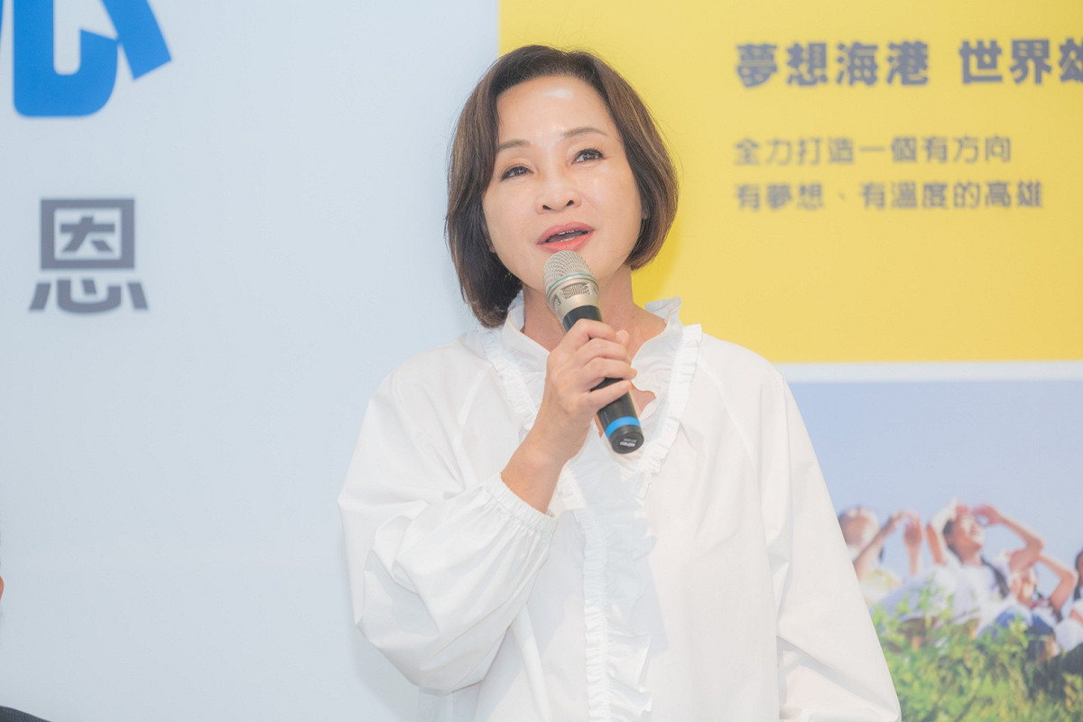 柯志恩表示，市政顧問團成員都有專業背景與實務經驗，無論任何黨派、顏色，甚至綠營學者都歡迎加入市政顧問團。 圖：柯志恩服務處/提供（資料照）