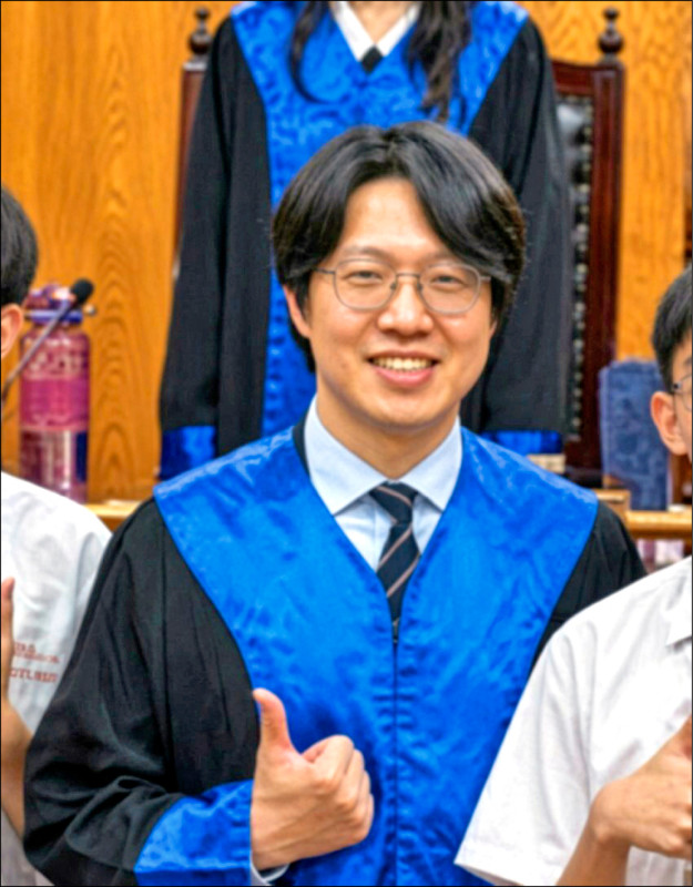 瓦斯工江元豪毒駕被法官陳德池（圖）裁定無保請回，經檢方抗告，逆轉收押。 圖：取自彰化地院網站