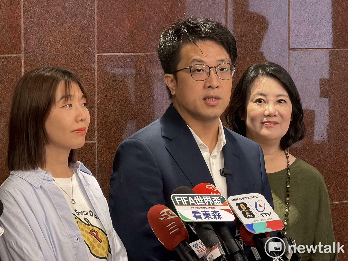 沈伯洋提出公務員減壓5政策。 圖：高逸帆／攝