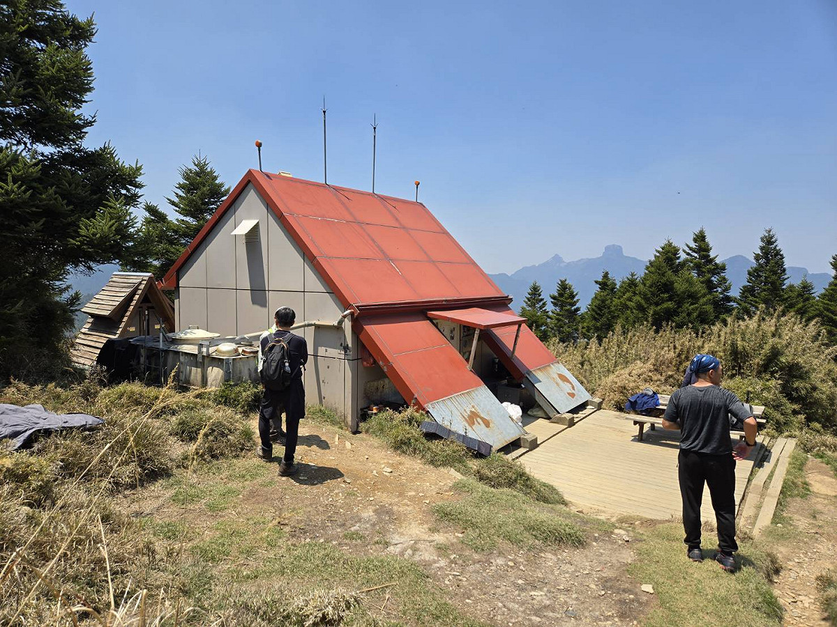 桃山山屋現況。 圖：國家公園署提供