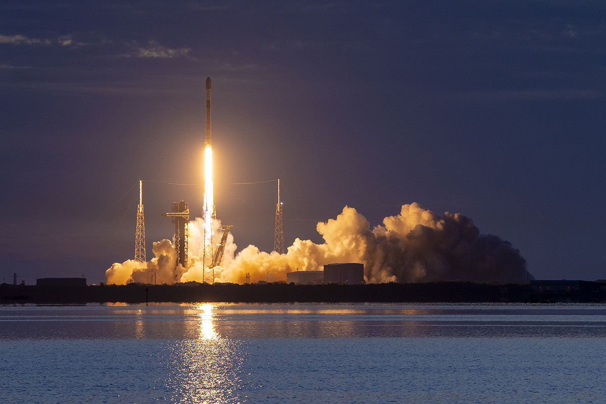 SpaceX發射火箭。 圖：SpaceX／X