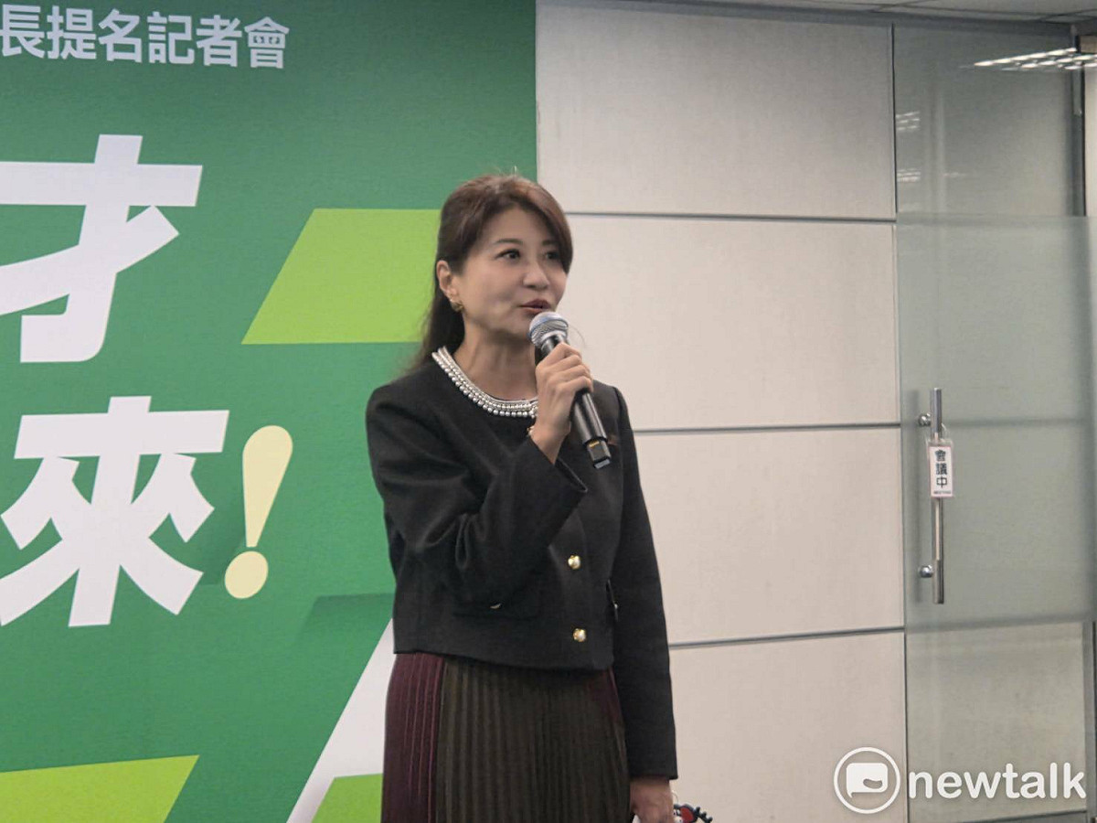民進黨發言人林楚茵。 圖：高逸帆／攝