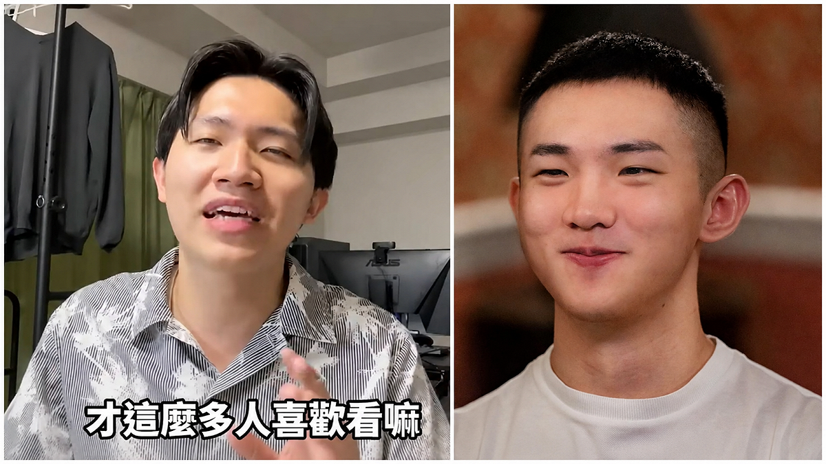 多米多羅評論黃山料作品很水，引發共鳴。 圖：翻攝自黃山料FB、多米多羅YT頻道 / 新頭殼合成