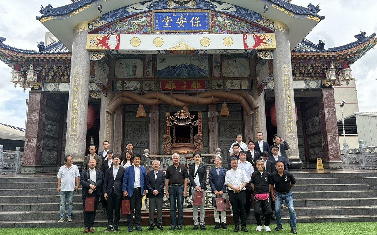 日本護國神社代表齊聚南台慰靈 保安堂主委：新政府已啟動海外官兵遺骨調查