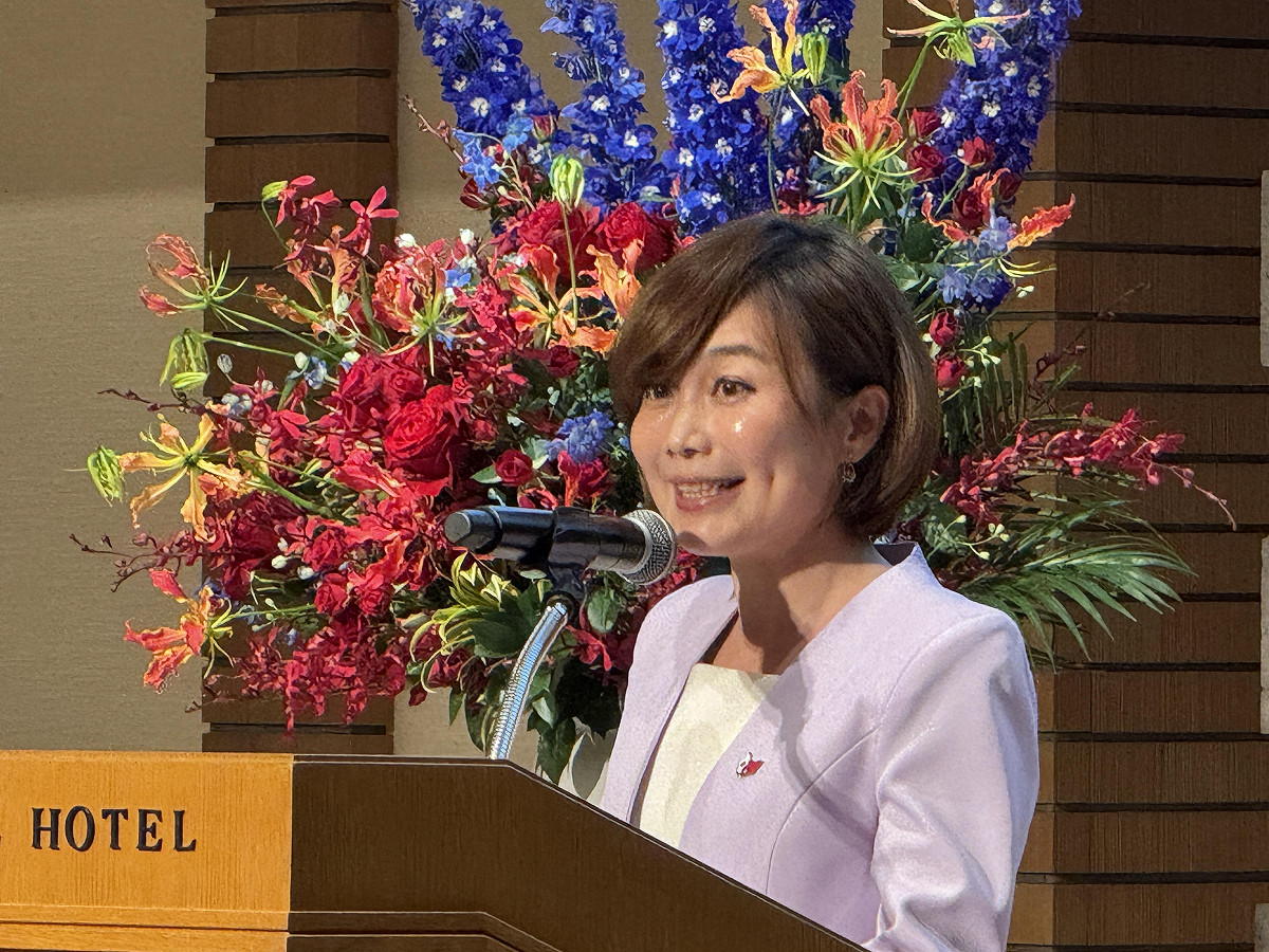 53年歷史的日本國會最大跨黨派友台團體「日華議員懇談會」（日華懇）更名為「日本台灣友好議員聯盟」（簡稱日台友好議連），總統府發言人郭雅慧以嘉賓身分出席，見證重要時刻。 圖：駐日代表處提供