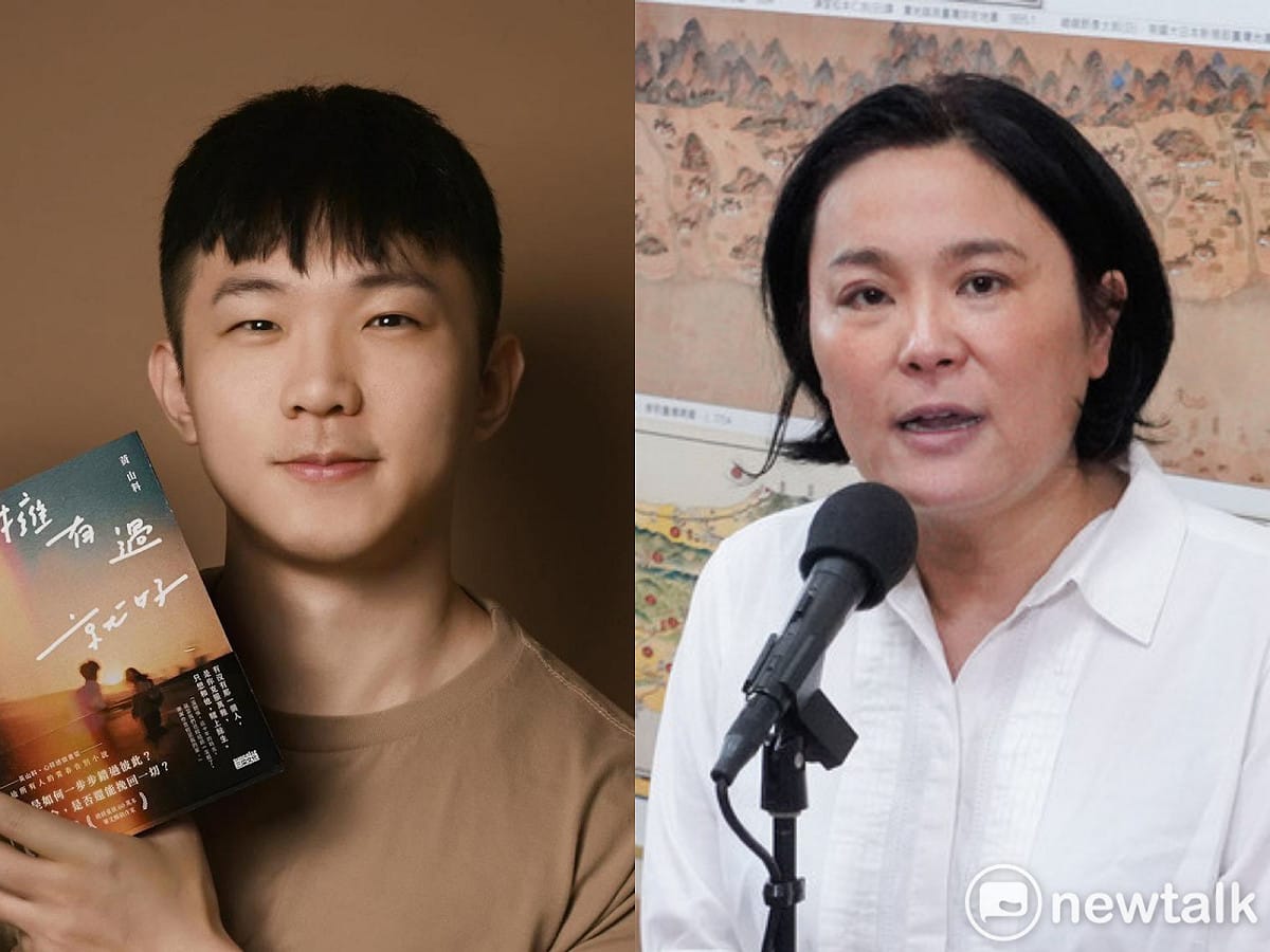 作家黃山料近日因其著作遭YouTuber「多米多羅」拍片「爆破」，在社群上引發激烈討論。不過，有網友就挖出，黃山料先前就曾發文，爆料金門立委陳玉珍「愛情故事」，這讓網友討論瞬間「歪樓」。 圖：新頭殼合成