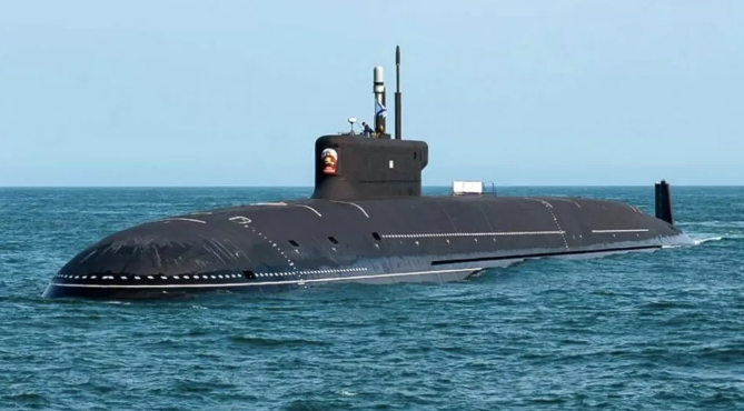 全國最強潛艦部隊，俄羅斯排第二。圖為亞森-M級核潛艇。 圖 : 翻攝自止戈軍是我
