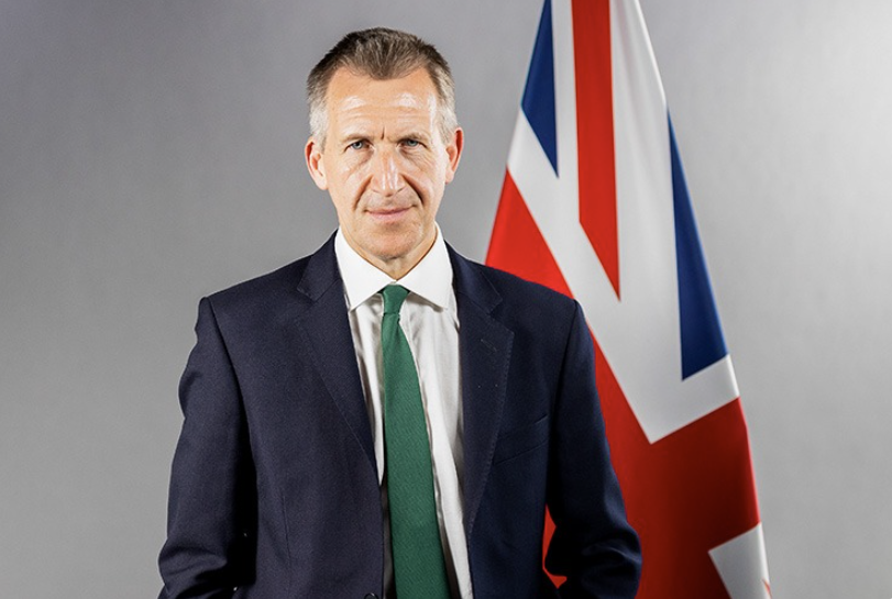 英國首相施凱爾任命原本在內政部主管安全事務的副大臣賈維斯出任國防大臣。 圖：翻攝「X」@BDAA_Official