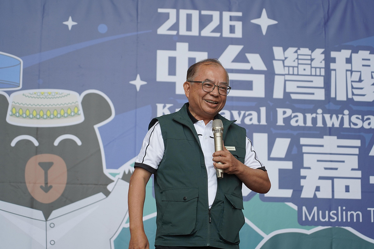參山處長曹忠猷為活動揭開序幕街舟 圖：參山處/提供