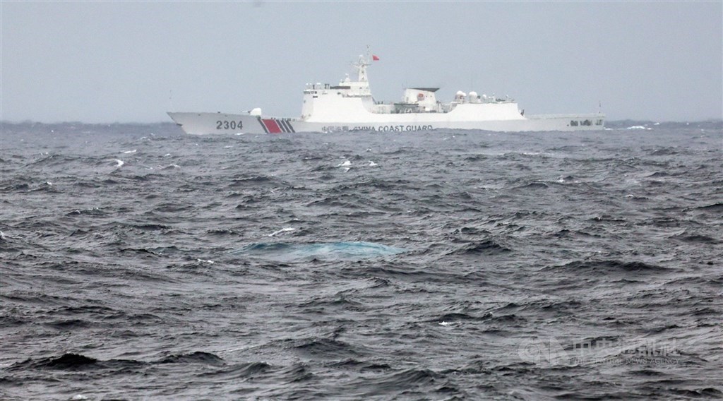 中國海警船綠島海域廣播挑釁 海巡回嗆互不隸屬驅離