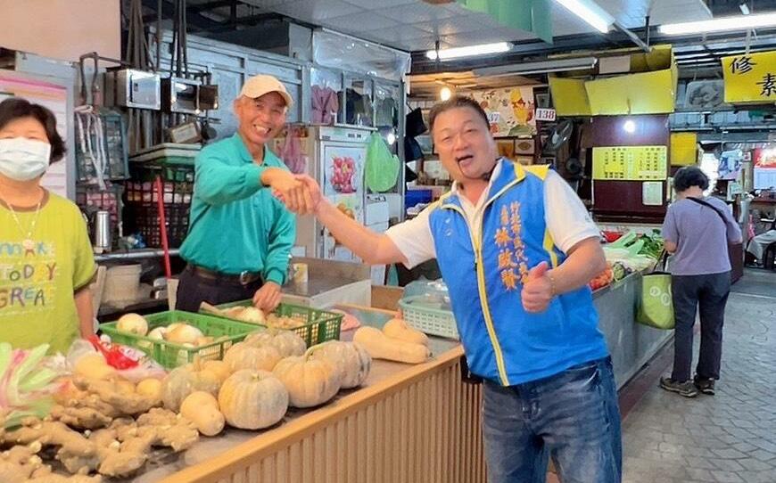 藍營竹北初選選情升溫！小草藥師公開挺 林啟賢跨黨派優勢受矚目