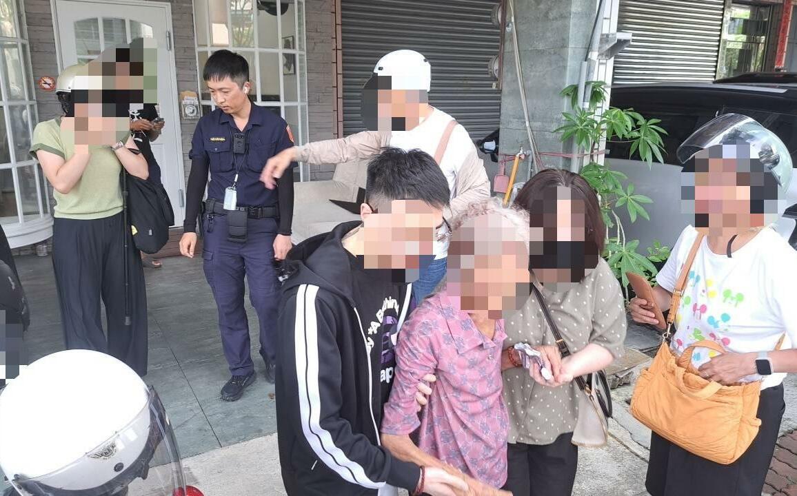 橫跨4行政區失聯逾25小時 前鎮警平安尋獲八旬長輩