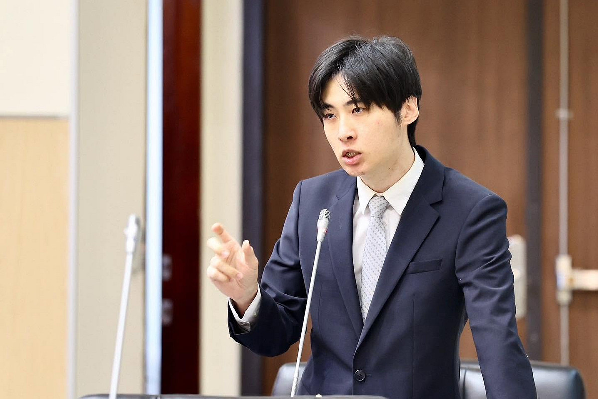 無黨籍苗栗縣議員曾玟學今（15）日正式宣布投入頭份市長選舉。 曾玟學臉書