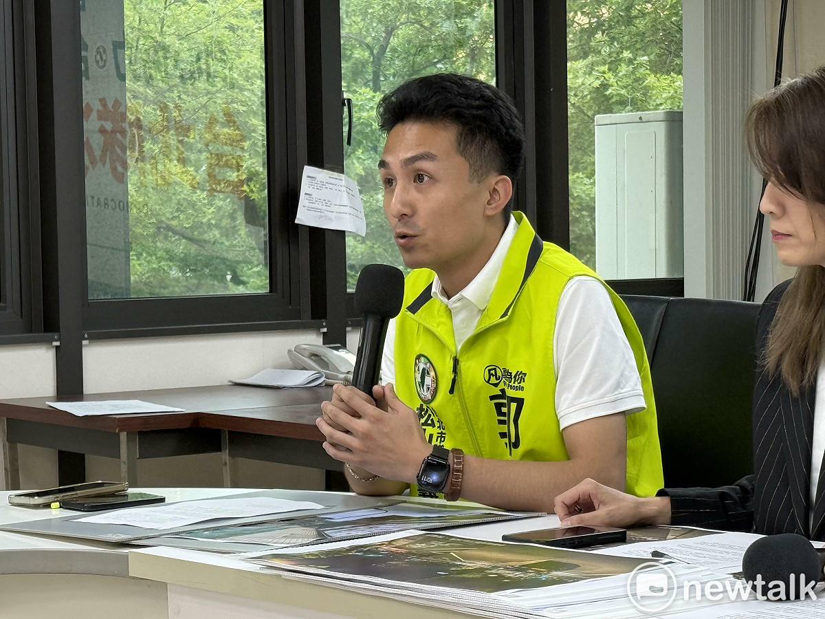 民進黨台北市議員參選人郭凡。 圖：周煊惠 / 攝