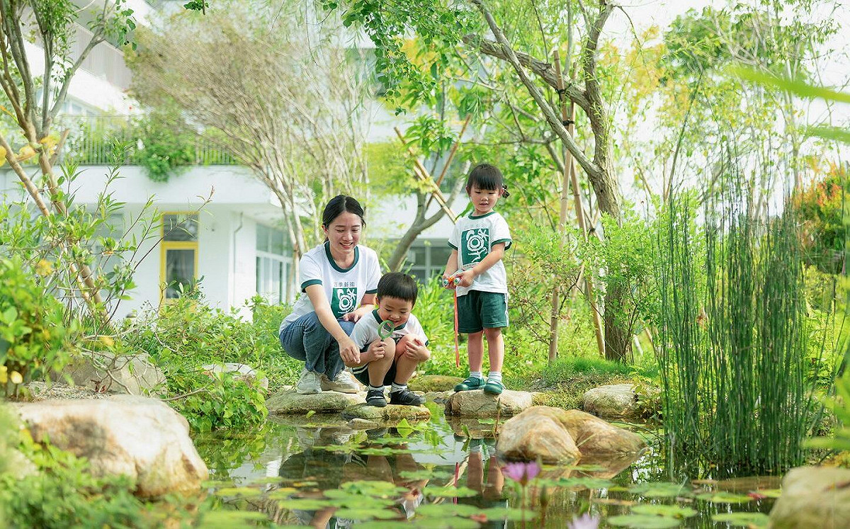 台中四季藝術幼兒園打造會呼吸的生態校園 獲全球卓越建設獎銀獎