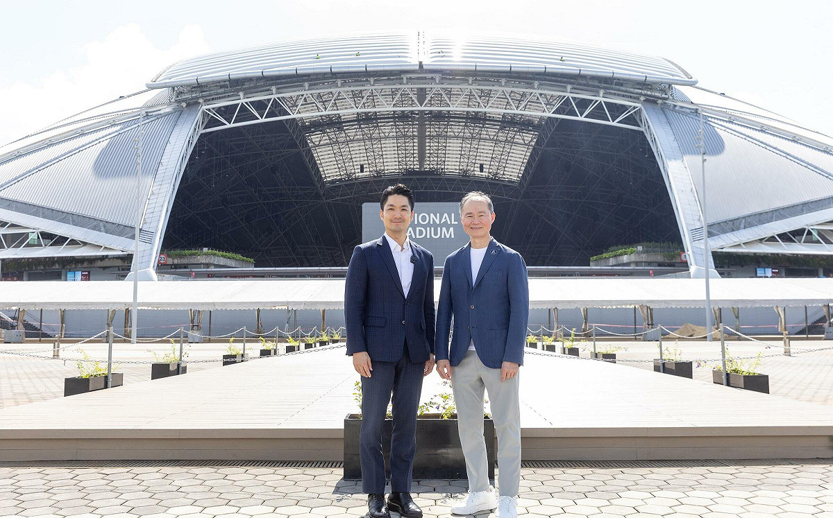 蔣萬安訪新加坡國家體育場 取經泰勒絲演唱會經濟