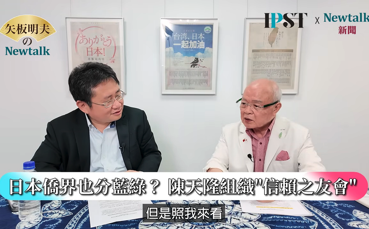 (影)《矢板明夫Newtalk》 台灣大阪達人是賴清德好友 他透過美食、棒球界、相撲打開日本人脈！