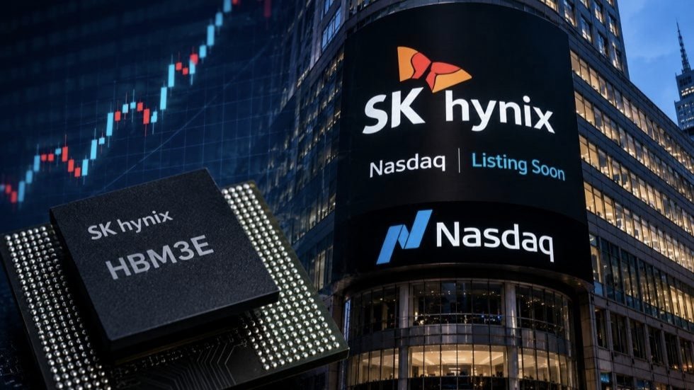 南韓半導體大廠 SK 海力士計劃赴美國納斯達克交易所掛牌，預計發行 1,779 萬股美國存託憑證（ADR）的新股。 圖：翻攝自@ftr_investors
