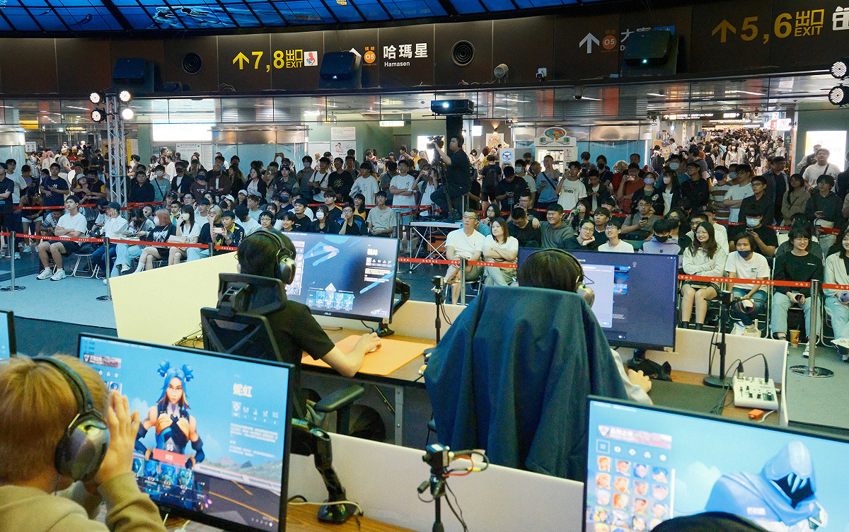 全國電競青年錦標賽總決賽預計11月在高雄捷運美麗島站「光之穹頂」登場。 圖：高雄市青年局/提供