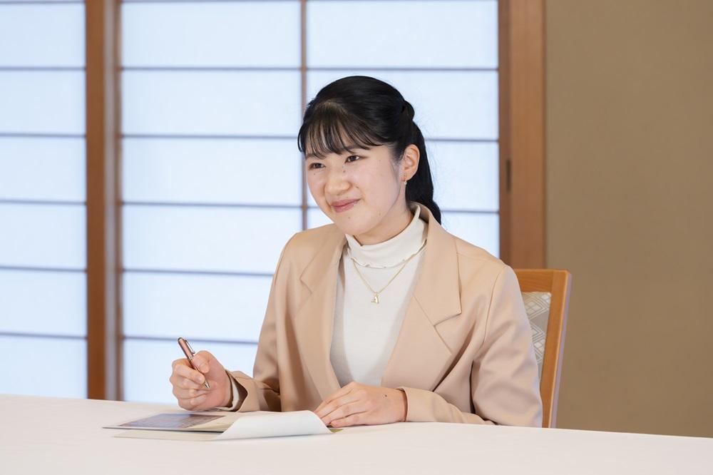 日本天皇德仁女兒愛子內親王 圖：翻攝自宮內廳官網（資料照）