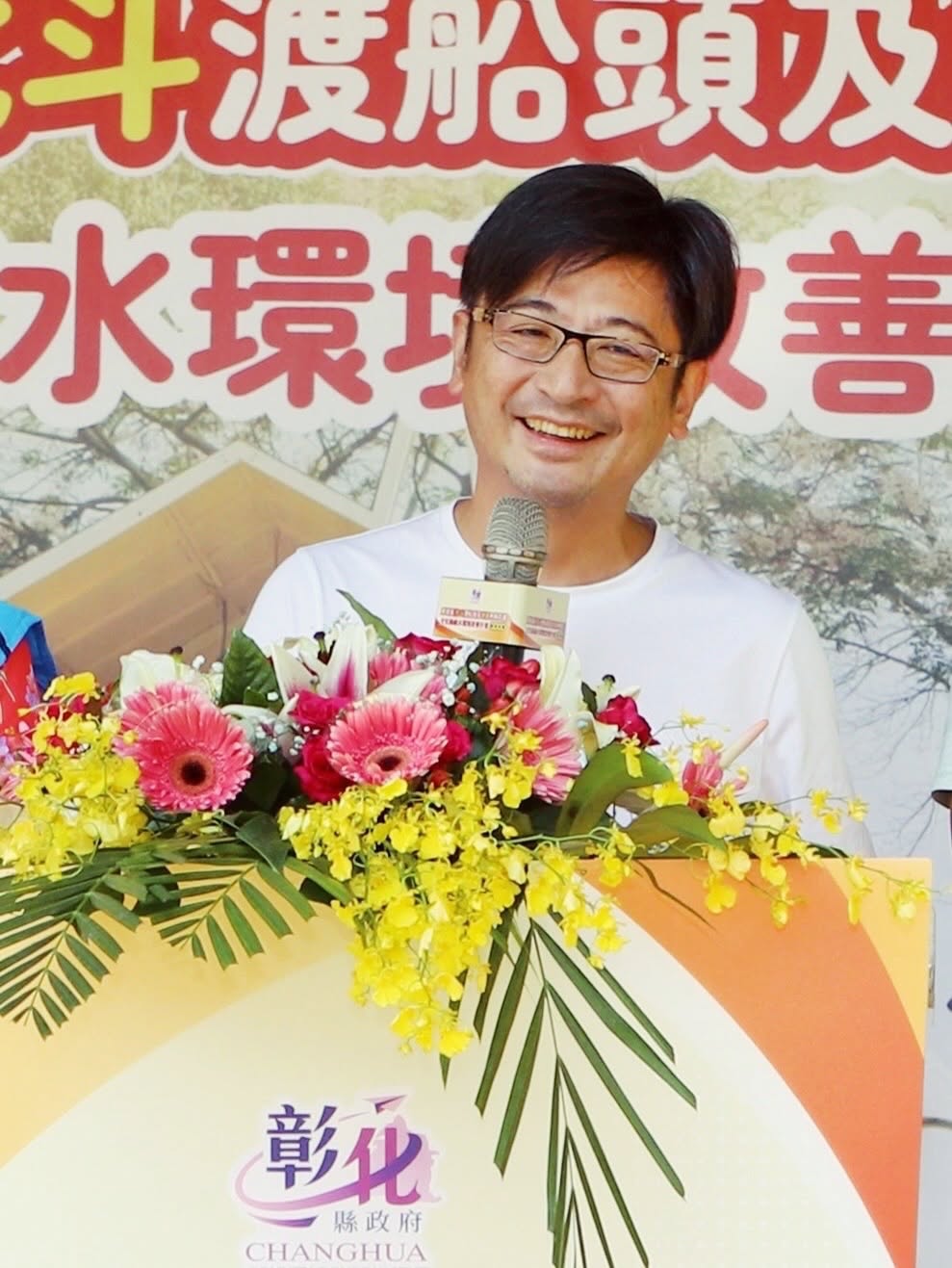 彰化縣議長謝典霖日前因酒氣未退，現身動土典禮引發爭議。23日有媒體報導，先前由謝典霖所擔任理事長的籃協在其內任財務狀況由盈轉虧。 圖：翻攝謝典霖臉書（資料照）