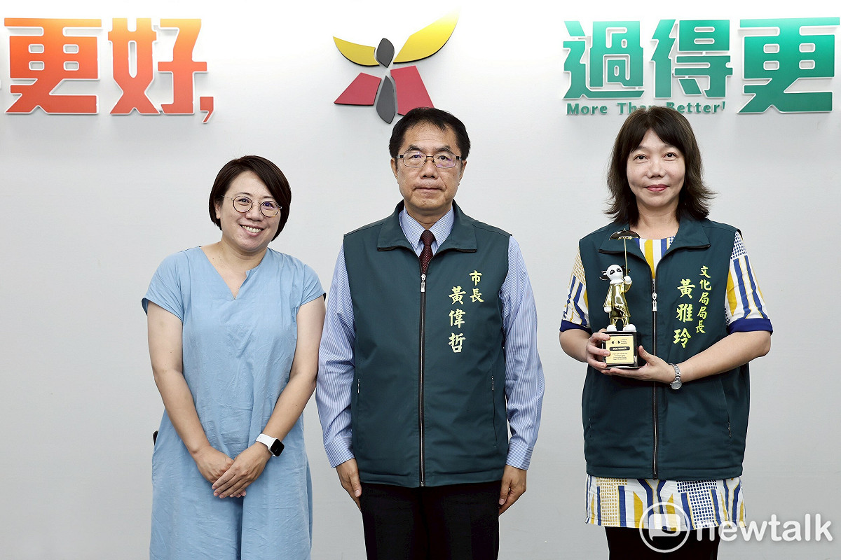 2026龍崎光節－空山祭《山林呼喚》榮獲「2026 London Design Awards（倫敦設計獎）」Conceptual Design（概念設計）類別金獎，黃偉哲於市政會議肯定文化局及參與策展單位的合作成果。 圖：台南市政府提供