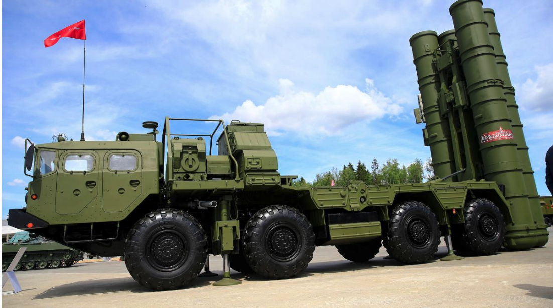 俄羅斯製S-400長程區域防空暨飛彈防禦系統。 圖：翻攝自人民網（資料照）