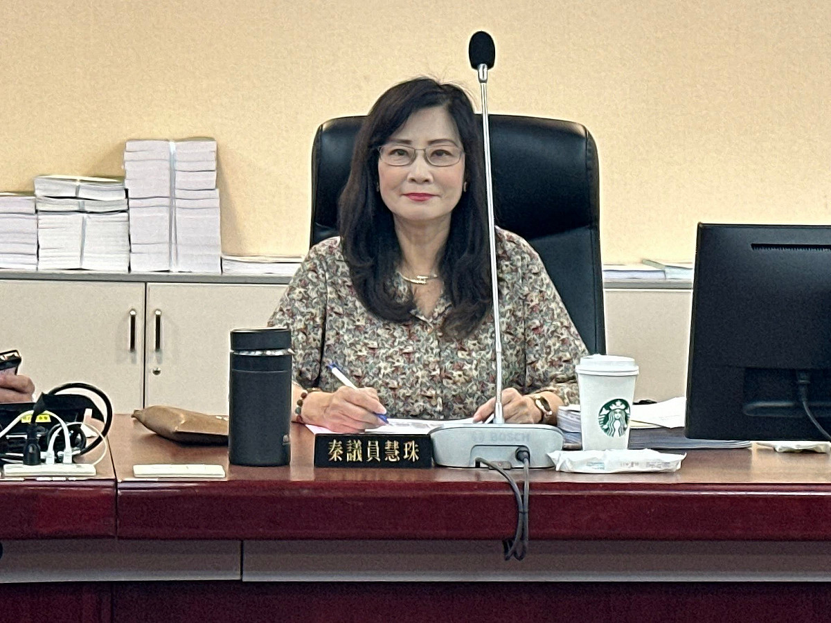 國民黨台北市議員秦慧珠。 圖：取自秦慧珠臉書（資料照）