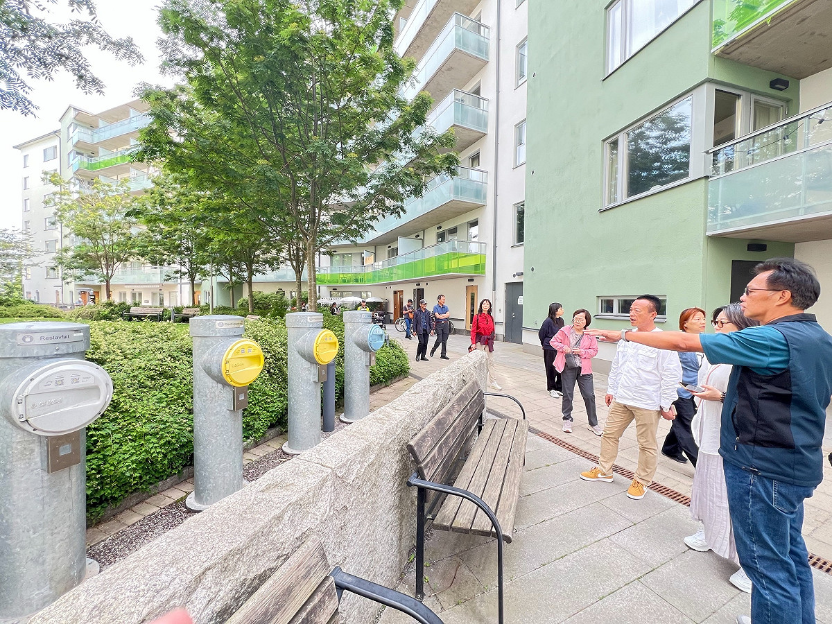 嘉義縣政府考察斯德哥爾摩皇家海港，借鏡北歐永續城市治理經驗 圖：嘉義縣政府