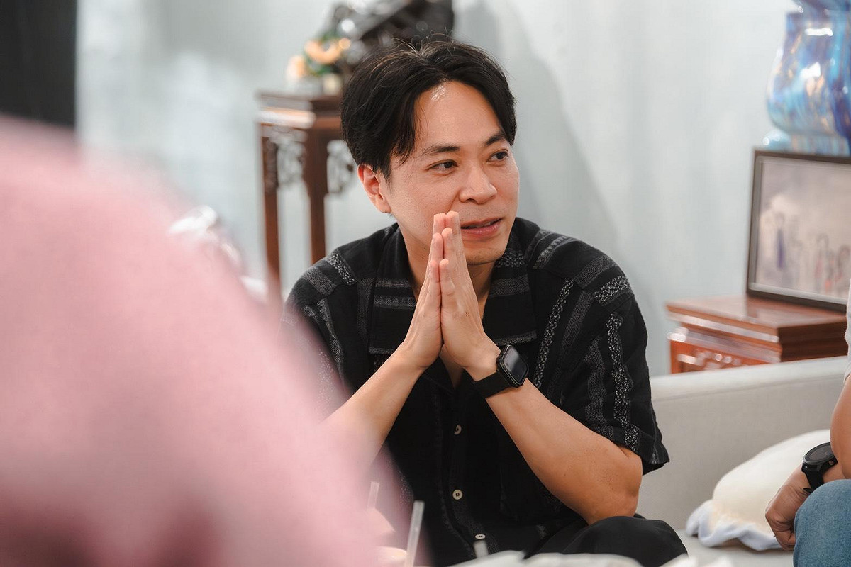 蘇巧慧和許多認識多年的音樂人相聚交流，希望藉此機會一同討論未來新北音樂產業的願景。 圖：蘇巧慧辦公室提供