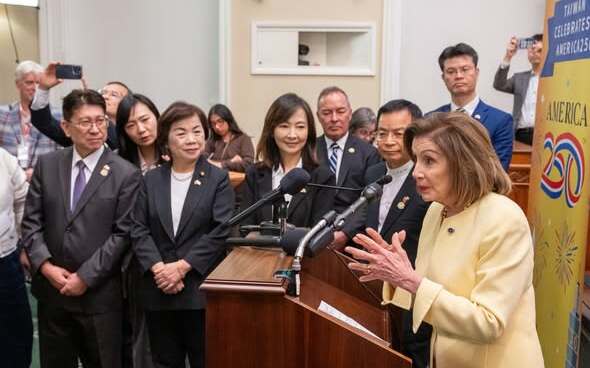 台美跨黨派立委、參眾議員華府交流！裴洛西接見重申堅定挺台立場