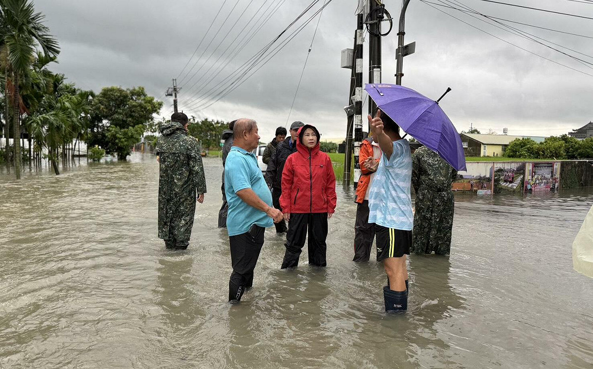 屏縣0625豪雨擴大慰助受災戶 住屋淹水50公分以下專案補助1萬元