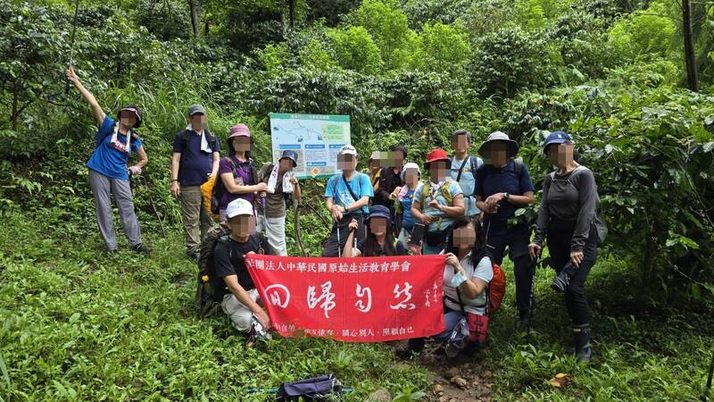 台北16人登山隊遇落石釀4死，發起人吳水丕表示，誤判天候與溪谷狀況深感自責。 圖：吳水丕／提供