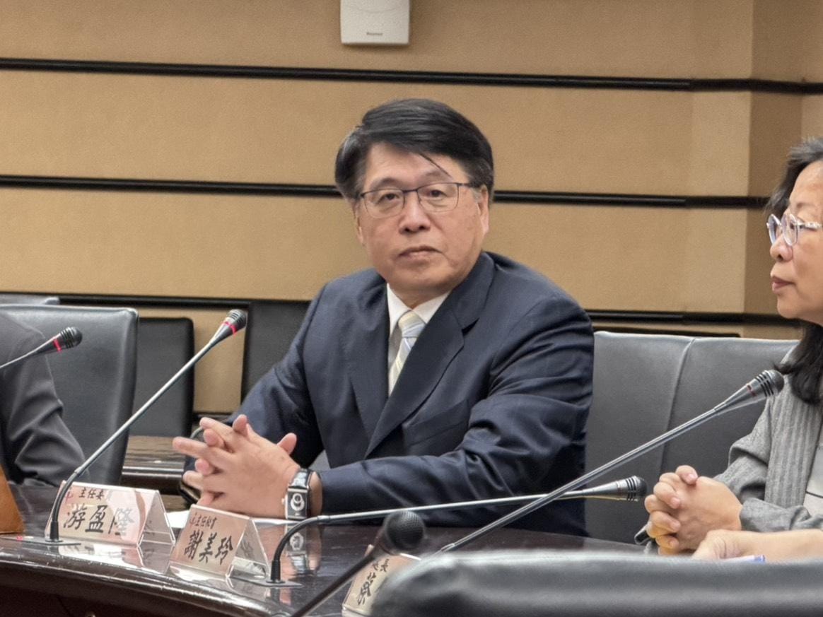 中選會主委游盈隆。 圖：金大鈞／攝（資料照）