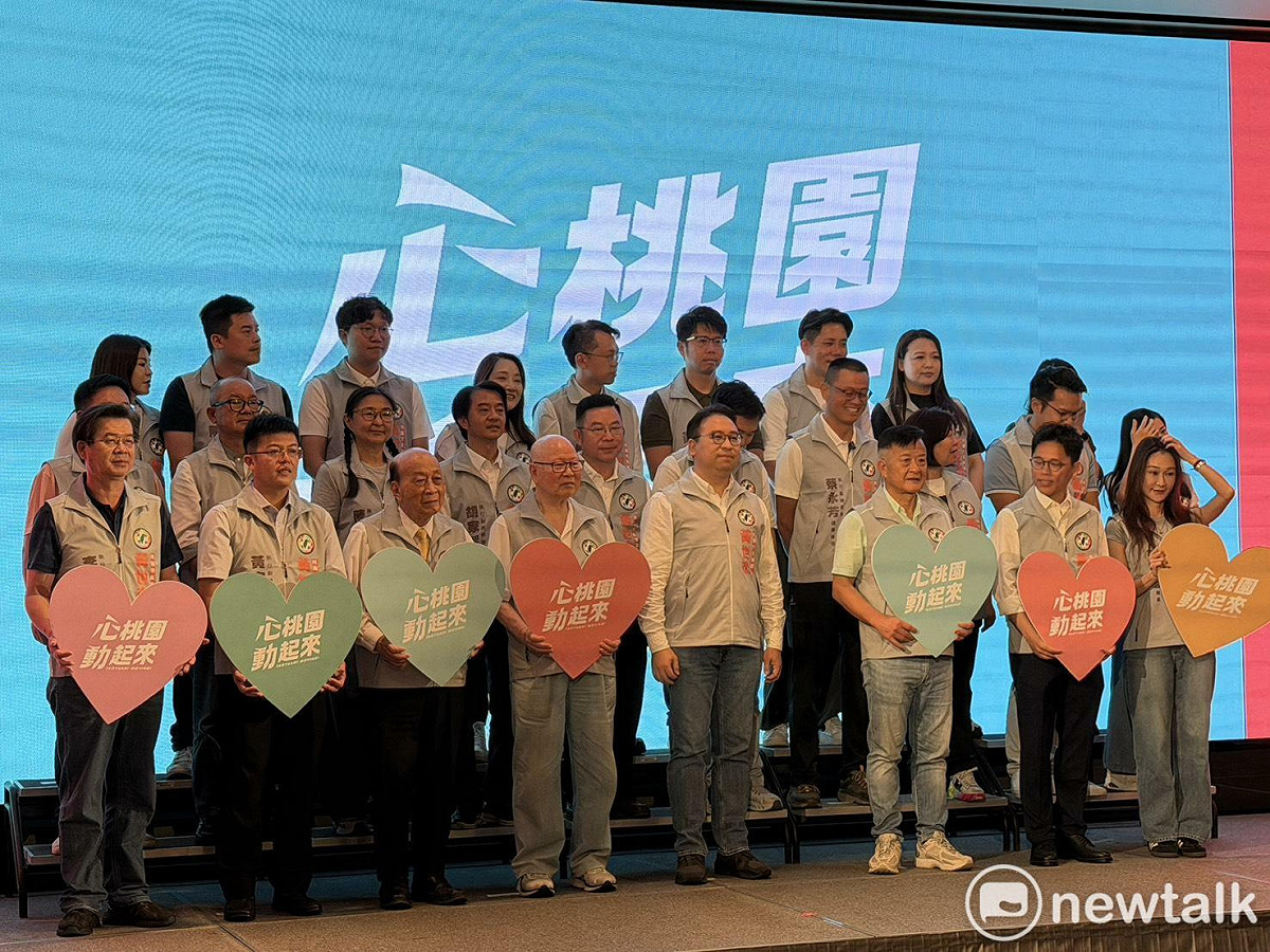 黃世杰公布競選主視覺。 圖：高逸帆／攝