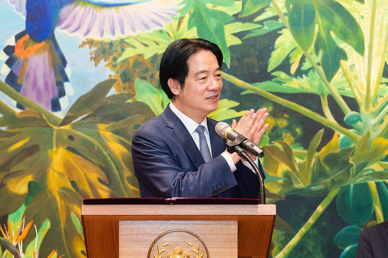 賴清德批中國將農產品武器化。 圖：總統府/提供