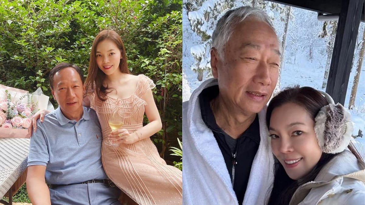 郭台銘小三傳聞延燒，謝女年齡成焦點，律師林智群以菜脯比喻回應質疑，掀起網友熱議。 圖：翻攝自曾馨瑩IG