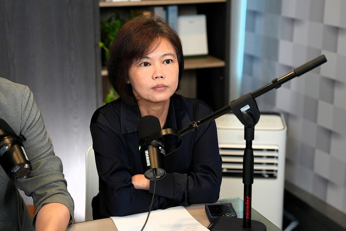 台北市議員游淑慧與李柏毅30日《CNEWS匯流新聞網》政論live直播節目《中午來開匯》接受資深媒體人黃光芹專訪。 圖：CNEWS匯流新聞網/提供