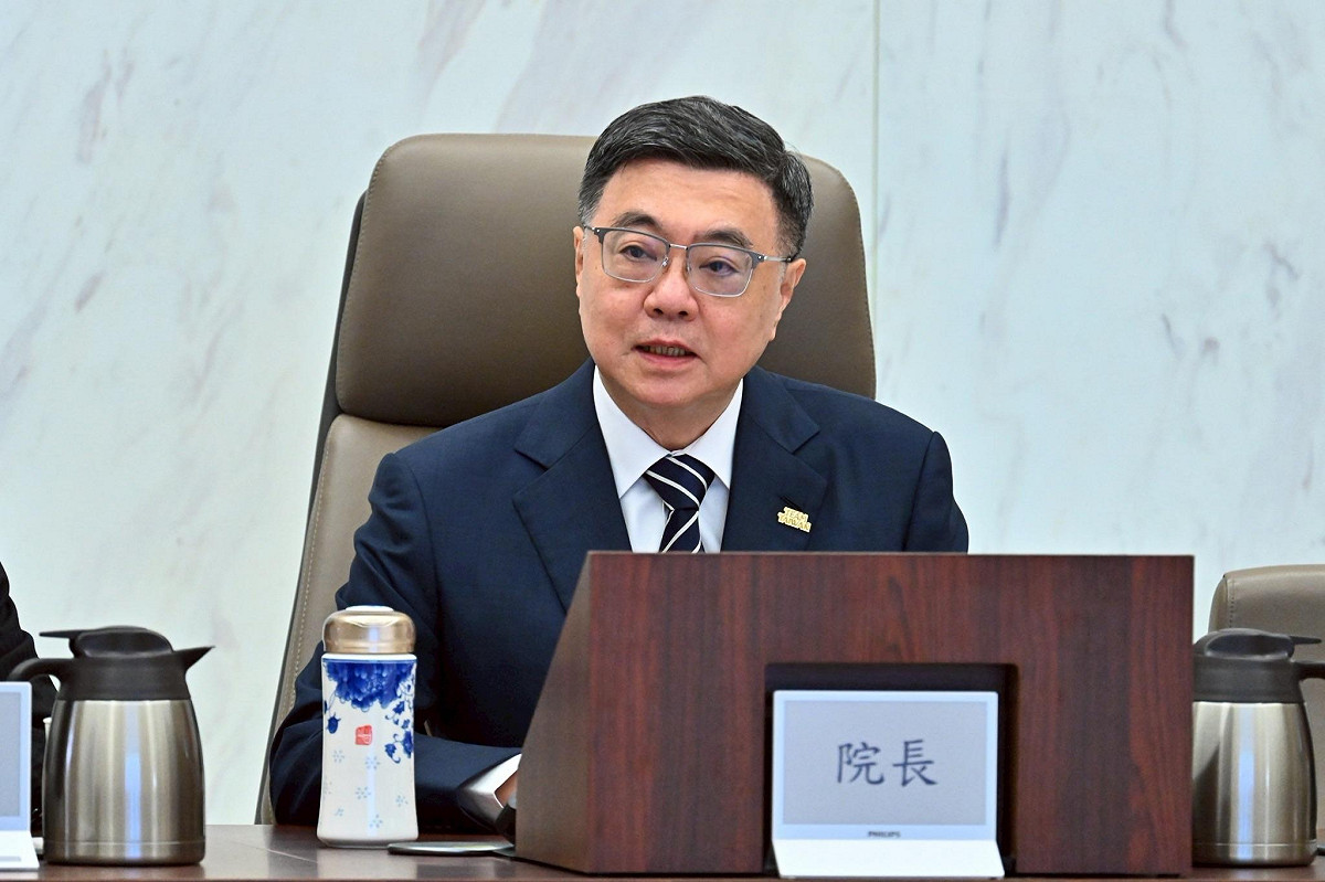 行政院長卓榮泰30日主持「行政院115年第3次治安會報」。 圖：行政院提供